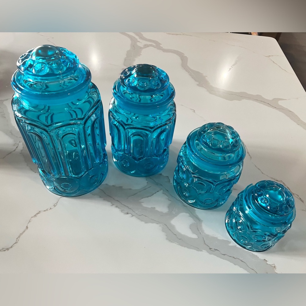 LE Smith Moon and Stars Apothecary jars